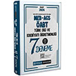 2026 �ABT MEB AGS T�rk Dili ve Edebiyat� ��retmenli�i 7 Deneme Pegem Yay�nlar�
