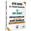 2025 GYS Ticaret Bakanl��� Ortak Konular Tam �sabet Soru Bankas� ��z�ml� G�revde Y�kselme Edit�r Yay�nlar�