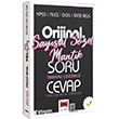 KPSS ALES DGS MEB AGS Orijinal Say�sal S�zel Mant�k Tamam� ��z�ml� Soru Cevap Kitab� Yarg� Yay�nlar�