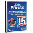 2026 MEB AGS E�itimin Temelleri ve T�rk Milli E�itim Sistemi Mevzuat Bilgisi 15 Deneme Hoca Kafas�