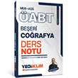 2026 MEB AGS �ABT Be�eri Co�rafya Ders Notu Yediiklim Yay�nlar�