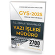 2025 GYS Adalet Bakanl��� Yaz� ��leri M�d�r� 2700 Soru Cevap Soru Bankas� ��z�ml� G�revde Y�kselme - Emin H�seyin �ahin Pelikan Yay�nevi