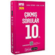 2026 KPSS Genel Yetenek Genel K�lt�r Son 10 Y�l ��km�� Sorular ��z�ml� Pegem Akademi Yay�nlar�