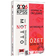 2026 KPSS Lise Orta��retim �n Lisans Vatanda�l�k Motto �zet Ders Notu Yarg� Yay�nlar�