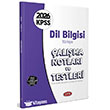 2026 KPSS Dil Bilgisi T�rk�e �al��ma Notlar� ve Testleri ��z�ml� Data Yay�nlar�