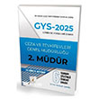 2025 GYS Ceza ve Tevkifevleri Genel M�d�rl��� 2. M�d�r 6 Deneme ��z�ml� G�revde Y�kselme - Emin H�seyin �ahin Pelikan Yay�nevi