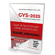 2025 GYS Ceza ve Tevkifevleri Genel M�d�rl��� �dare Memuru 6 Deneme ��z�ml� G�revde Y�kselme - Emin H�seyin �ahin Pelikan Yay�nevi