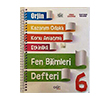 Orjin 6. S�n�f Fen Bilimleri Defter Orjin Yay�nlar�
