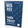2026 MEB AGS Haz�rl�k Tarih 20 Deneme S�nav� Pelikan Yay�nlar�
