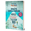 KPSS A Grubu Maliye Soru Yorum Soru Bankas� 7. Bask� Mehmet Y�ld�z A Kadro Yay�nlar�