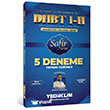 DHBT I-II Orta��retim - �n Lisans - Lisans Safir Serisi Tamam� ��z�ml� 5 Deneme S�nav� Yediiklim Yay�nlar�