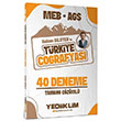 2026 MEB-AGS T�rkiye Co�rafyas� 40 Deneme ��z�ml� - Hakan Bileyen Yediiklim Yay�nlar�
