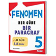 5. S�n�f Her G�ne Bir Paragraf Fenomen Okul Yay�nlar�