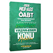 2026 �ABT MEB-AGS T�rk�e-T�rk Dili Edebiyat� Muhtevam Yazar Eser Konu Anlat�m� Y�nerge Yay�nlar�