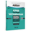 KPSS �n Lisans Vatanda�l�k Konu Konu ��km�� Sorular Son 7 S�nav Marka Yay�nlar�