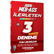 2026 MEB-AGS T�m Dersler �lerleten 3 Deneme ��z�ml� Y�nerge Yay�nlar�