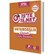 2026 KPSS Vatanda�l�k 15te 15 Net Soru Bankas� Tasar� E�itim Yay�nlar�