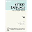 Yetkin D���nce Dergisi Y�l: 8 Say� 31 - Temmuz, A�ustos, Eyl�l 2025