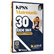 2026 KPSS Matematik At�lye Serisi 30 Deneme Yediiklim