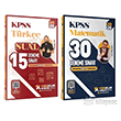 2026 KPSS T�rk�e + Matematik 45 Deneme At�lye Serisi 2 li Set Yediiklim Yay�nlar�