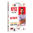 2026 KPSS Anka Ekibi Genel Yetenek Tamam� ��z�ml� Matematik Soru Bankas� Yarg� Yay�nlar�