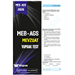 2026 MEB AGS Mevzuat Yaprak Test Pegem Yay�nlar�