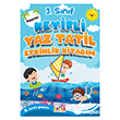 3. S�n�f Keyifli Yaz Tatil Seti (5 Kitap + Karne K�l�f� Hediye) KEY Yay�nlar�