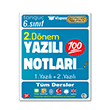 6. S�n�f Yaz�l� Notlar� 2. D�nem 1 ve 2. Yaz�l� Tongu� Akademi