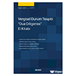 Vergisel Durum Tespiti -Due Diligence- El Kitab�  Se�kin Yay�nlar�