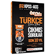 2026 KPSS MEB AGS T�rk�e Son 10 Y�l Konu Konu ��km�� Sorular ��z�ml� �ndeks Akademi Yay�nlar�