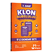 7. S�n�f Klon 5 li Deneme Seti Mozaik Yay�nlar�