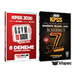 2026 KPSS Genel Yetenek Genel K�lt�r �SYM Ne Sorar Fasik�l 8+7 Deneme 2li Set Yediiklim + Y�nerge Yay�nlar�