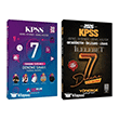 2026 KPSS Genel Yetenek Genel K�lt�r At�lye 7+7 Deneme 2 li Set Yediiklim + Y�nerge Yay�nlar�
