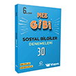 6. S�n�f Sosyal Bilgiler MEB Gibi Bran� Denemeleri Oksijen Yay�nlar�