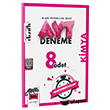 AYT Kimya 8 Deneme Yarg� Yay�nlar�