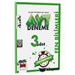AYT Fen Bilimleri 3 Deneme Yarg� Yay�nlar�