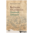 �bn Kayyim El Cevziyye nin Tasavvufa Yakla��m� �izgi Kitabevi Yay�nlar�