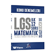 LGS Matematik 1. D�nem �lk 12 Soru Konu Denemeleri  Akca Yay�nlar�
