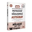 2026 Jandarma Genel Komutanl��� Muvazzaf S�zle�meli Astsubay M�lakat S�nav�na Haz�rl�k Kitab� Data Yay�nlar�