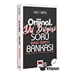 2026 KPSS YKS Dil Bilgisi Orijinal Konu �zetli Soru Bankas� ��z�ml� Yarg� Yay�nlar�
