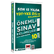 YDT YKS Dilde Son 15 Y�lda Kullan�lan �nemli S�nav Kelimeleri Yarg� Yay�nlar�