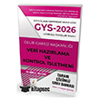 2026 GYS Gelir �daresi Ba�kanl��� Veri Haz�rlama ve Kontrol ��letmeni Soru Bankas� ��z�ml� G�revde Y�kselme �ahin Pelikan Yay�nevi
