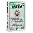2026 MEB-AGS E�itim Bilimleri E�itimde �l�me ve De�erlendirme Soru Bankas� ��z�ml� Pusula Serisi CBA Yay�nlar�