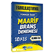 �ABT MEB-AGS T�rk�e ��retmenli�i Maarif Farkl�la�t�rma 10x15 Deneme ��z�ml� �m�r Hoca Uzaktan E�itim