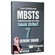 MBSTS 7 Deneme ��z�ml�  Dizgi Kitap Yay�nlar�