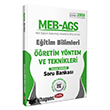 2026 MEB AGS E�itim Bilimleri ��retim Y�ntem ve Teknikleri ��z�ml� Soru Bankas�  Data Yay�nlar�
