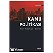 Kamu Politikas�  Se�kin Yay�nlar�