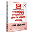 2026 GYS Gen�lik ve Spor Bakanl��� Yurt M�d�r� �ube M�d�r� Gen�lik Merkezi M�d�r� Haz�rl�k Kitab� Data Yay�nlar�