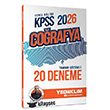 2026 KPSS Genel K�lt�r Co�rafya Tamam� ��z�ml� 20 Deneme Yediiklim Yay�nlar�