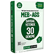 2026 MEB-AGS Say�sal Yetenek 30 Deneme ��z�ml� Pegem Akademi Yay�nlar�